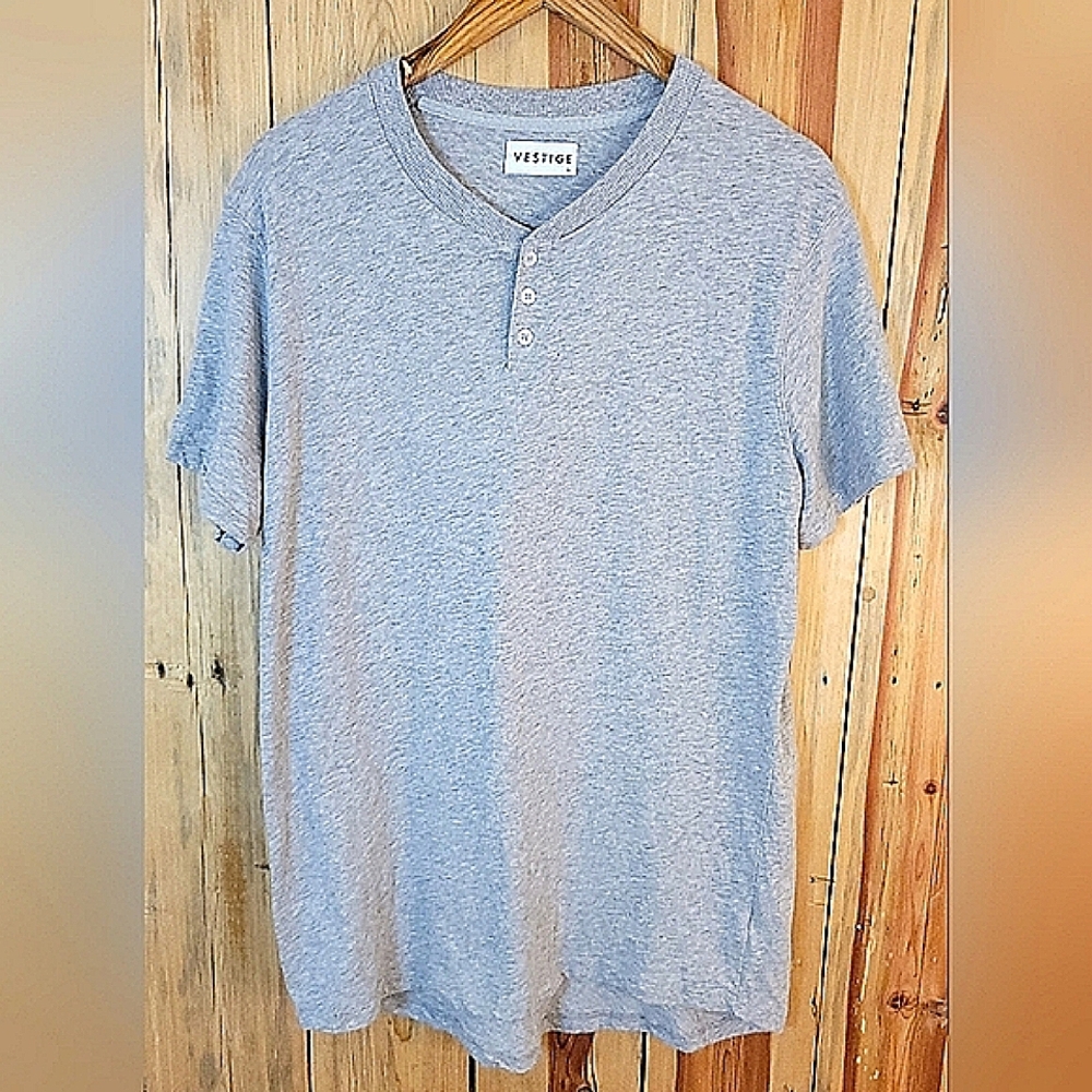 Vestige Men's Gray Tee Shirt | L